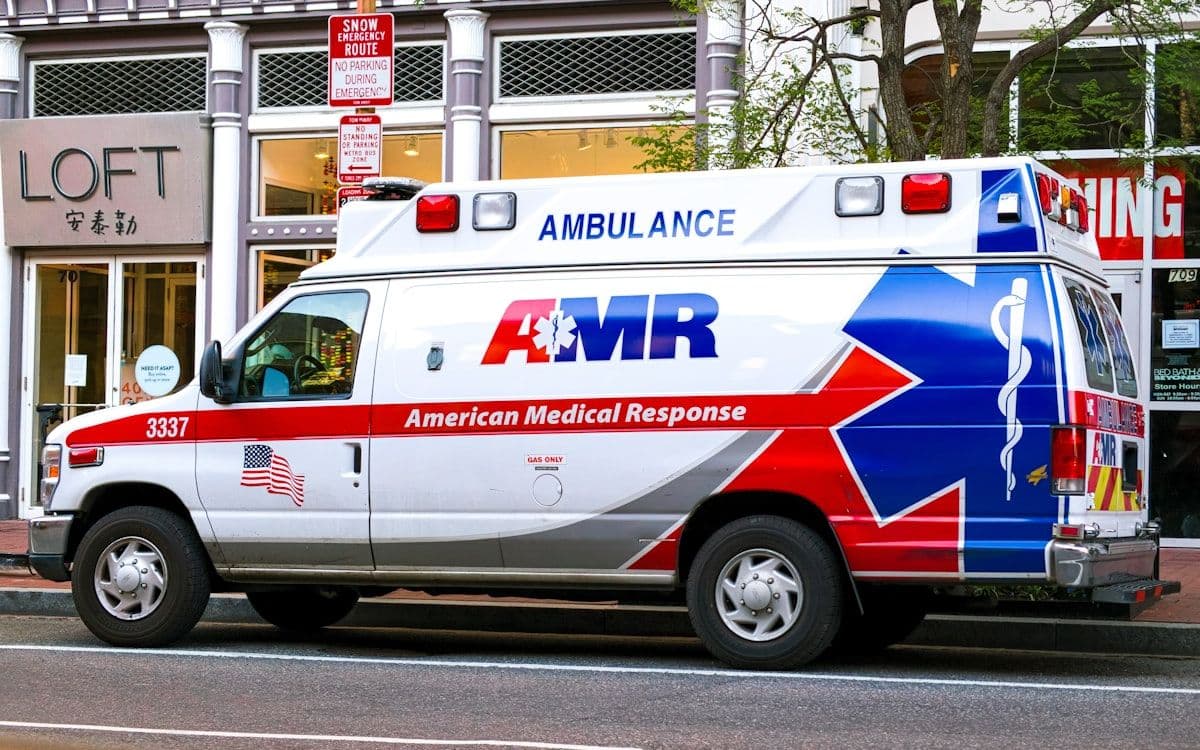 First responder in uniform